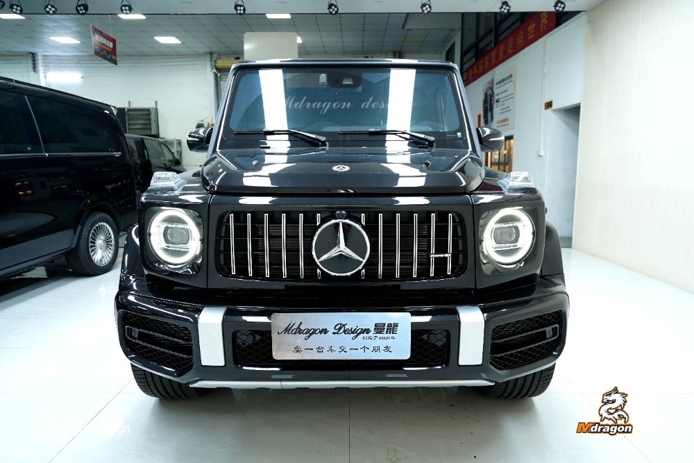 奔驰G500个性定制升级G63外观套件